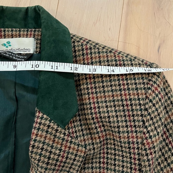 Vintage Wool Blend Blazer - Picture 9 of 10